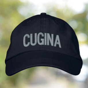 Cugina (Cousin/Weibchen) bestickte Verschlusskappe Baseballkappe