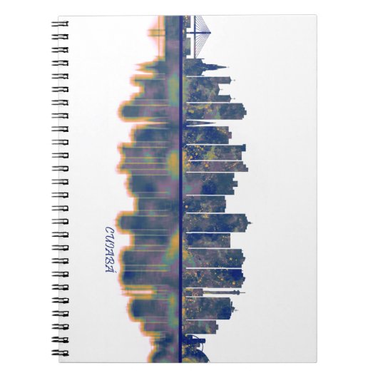 Cuiabá Skyline Notizblock (Vorderseite)