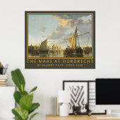 Cuians Kunstposter "The Maas" Poster (Heimbüro)