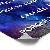 Cuida tus pensamientos poster (Ecke)