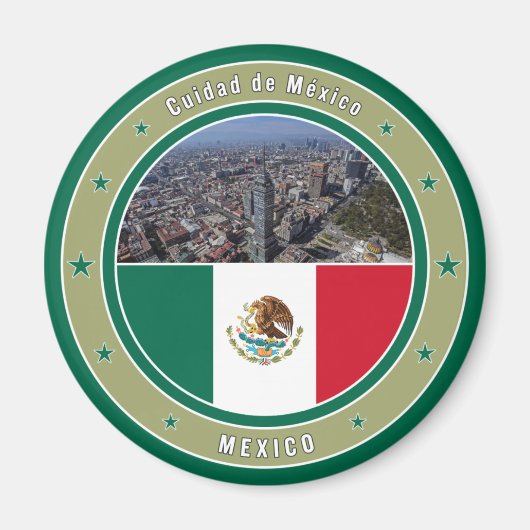 Cuidad de Mexico Magnet (Vorne)