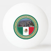 Cuidad de Mexico Tischtennisball (Rückseite)