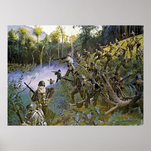 Cuidado Care Bushmaster mit Bolo Poster (Vorne)