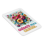 Cuídate para crecer regalo floral magnet (Rechte Seite)