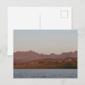 Cuillin Hills in Red Postkarte (Vorne/Hinten)