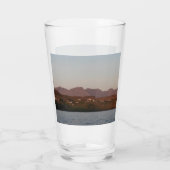 Cuillin Hills in Red Sunset Skye Glas (Rückseite)