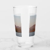 Cuillin Hills in Red Sunset Skye Glas (Rechts)