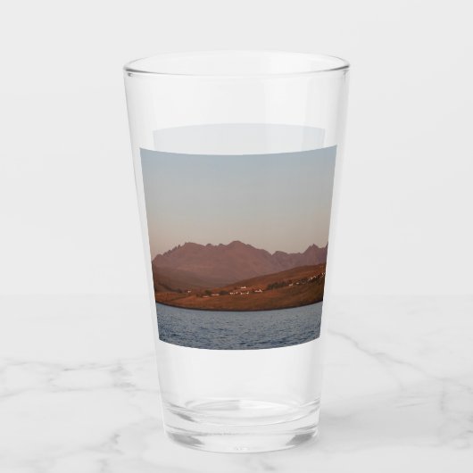 Cuillin Hills in Red Sunset Skye Glas (Vorderseite)