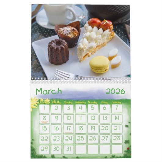 Cuisine Calendar 2023 Kalender (Mär 2026)