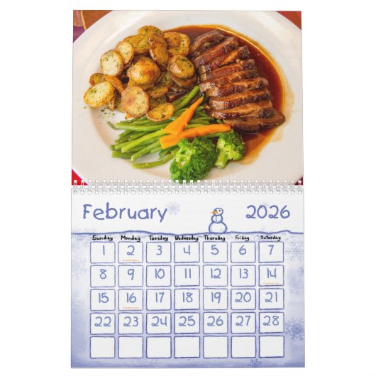 Cuisine Calendar 2023 Kalender (Feb 2026)
