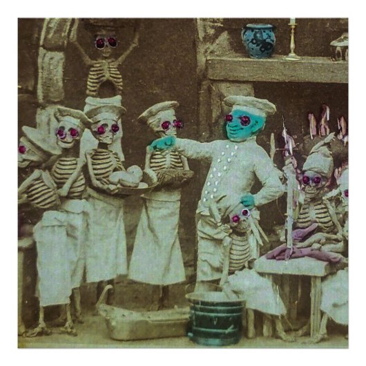 Cuisines De Satans Kitchen 1865 Fotodruck (Vorne)