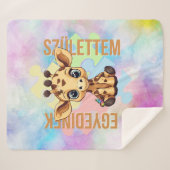 Cuki affirmációk | SNI Zsiráf | Egyedinek Sherpadecke (Vorderseite (Horizontal))