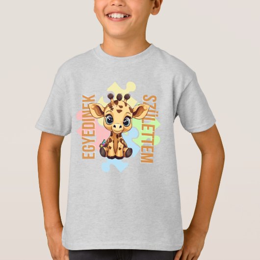 Cuki affirmációk | SNI Zsiráf | Egyedinek T-Shirt (Vorderseite)