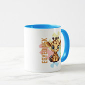 Cuki affirmációk | SNI Zsiráf | Egyedinek Tasse (VorderseiteRechts)