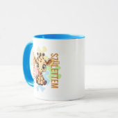 Cuki affirmációk | SNI Zsiráf | Egyedinek Tasse (Vorderseite Links)