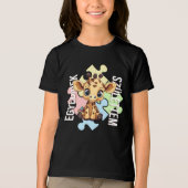 Cuki affirmációk | SNI Zsiráf | Egyedinek Tri-Blend Shirt (Vorderseite)