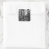 Cul-de-sac Saint-Ambroise Quadratischer Aufkleber (Tasche)