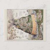 Cul de Sac und angrenzende Orte von Richard Thomps Postkarte (Vorderseite)