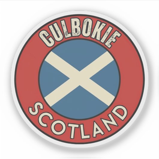 Culbokie, Schottland Aufkleber (Vorderseite)