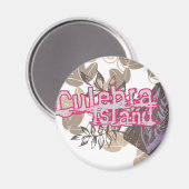 Culebra Island Graphic Tshirts and Gifts Magnet (Vorderseite/Rückseite)