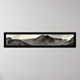 Culebra Schnitt-Panama-Foto 1909 Poster