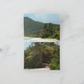 Culebras Flamenco-Strand Puerto Rico Karte (Innenseite)