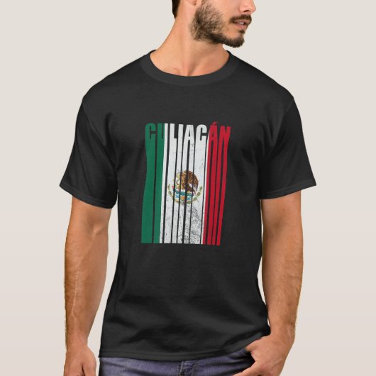 Culiacán Mexiko mit Mexikanischem Adler T-Shirt (Vorderseite)