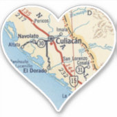 Culiacan MX Aufkleber (Vorderseite)