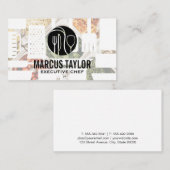 Culinary Arts | Chef | Cooking | Restaurant Visitenkarte (Vorne/Hinten)