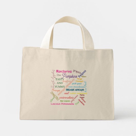 Culinary Canvas Tote Bag Mini Stoffbeutel (Rückseite)
