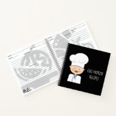 Culinary Chef - Cook Cartoon Recipe Notizblock (Innenseite)