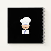 Culinary Chef - Cook Cartoon Recipe Notizblock (Rückseite)