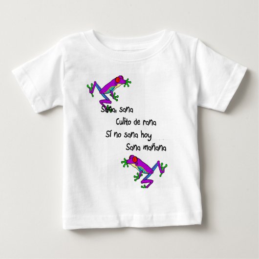 Culito de Rana Baby T-shirt (Vorderseite)