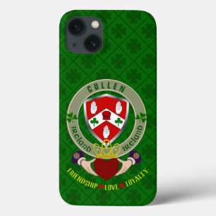 Cullen Irish Shield & Claddagh Personalisiert Case-Mate iPhone Hülle