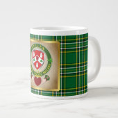 Cullen/O'Cullen Irish Shield Claddagh Jumbo-Tasse (Vorderseite Rechts)
