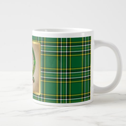 Cullen/O'Cullen Irish Shield Claddagh Jumbo-Tasse (Rechts)