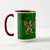 Cullen/O'Cullen Irish Shield & Griffins Tasse (Links)