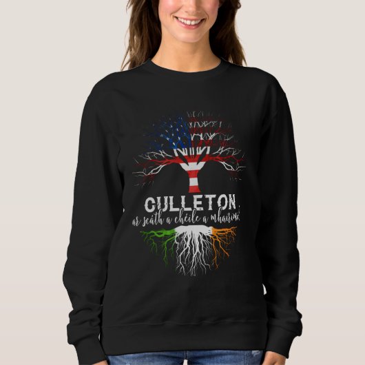 Culleton Irish Family Name Shirt Irish Roots (Vorderseite)