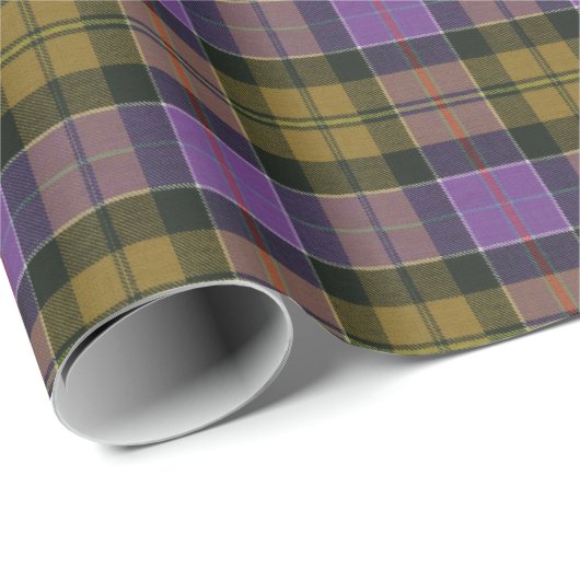 Culloden Ancient Clan Tartan Wrapping Paper Geschenkpapier (Rolleneckpunkt)