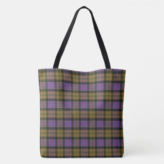Culloden Ancient Scottish Tartan Tote Bag Tasche (Rückseite)