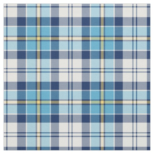 Culloden blauer KleiderTartan Stoff (Muster)