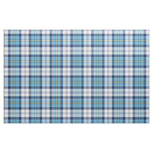 Culloden blauer KleiderTartan Stoff (Fat Quarter (45,7 x 55,9 cm))