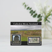 Culloden Moor Postkarte (Stehend Vorderseite)