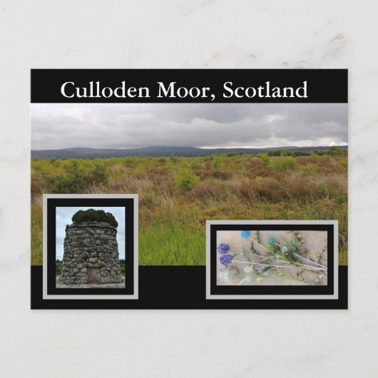 Culloden Moor Postkarte (Vorderseite)
