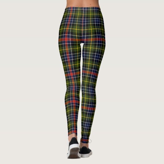 Culloden Tartan Kariert Leggings (Rückseite)