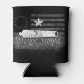 Culpeper Cannon Vintag Betsy Ross Flag Dosenkühler (Vorderseite)