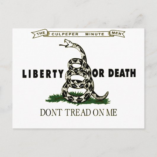 CULPEPER FLAG POSTKARTE (Vorderseite)