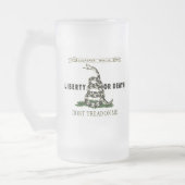 CULPEPER FLAGGE MATTGLAS BIERGLAS (Links)