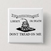 Culpeper treten nicht auf mir Knöpfe Button (Vorderseite)