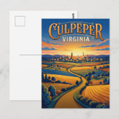 Culpeper USA Postkarte (Vorne/Hinten)